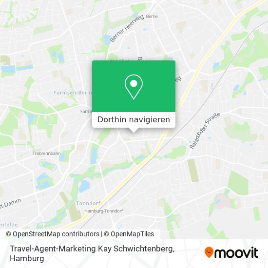 Travel-Agent-Marketing Kay Schwichtenberg Karte