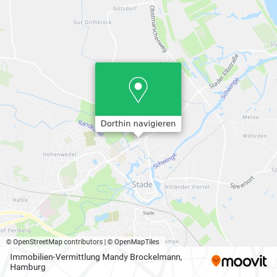 Immobilien-Vermittlung Mandy Brockelmann Karte