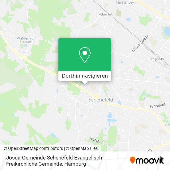 Josua-Gemeinde Schenefeld Evangelisch-Freikirchliche Gemeinde Karte