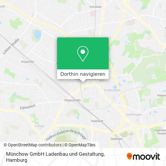 Münchow GmbH Ladenbau und Gestaltung Karte