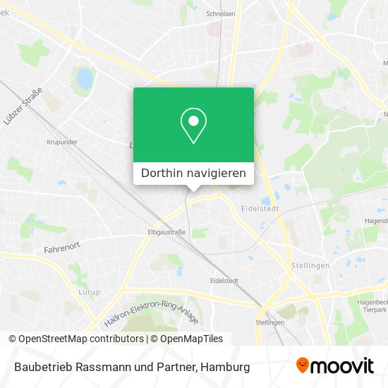 Baubetrieb Rassmann und Partner Karte