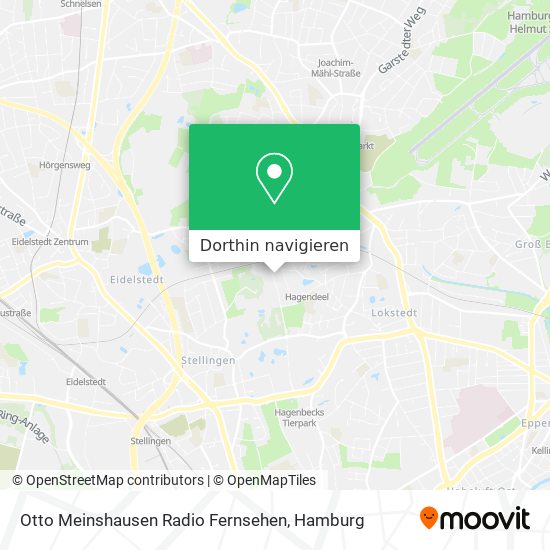 Otto Meinshausen Radio Fernsehen Karte
