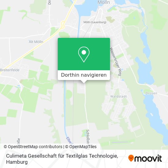 Culimeta Gesellschaft für Textilglas Technologie Karte