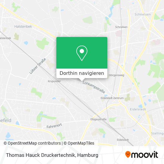 Thomas Hauck Druckertechnik Karte