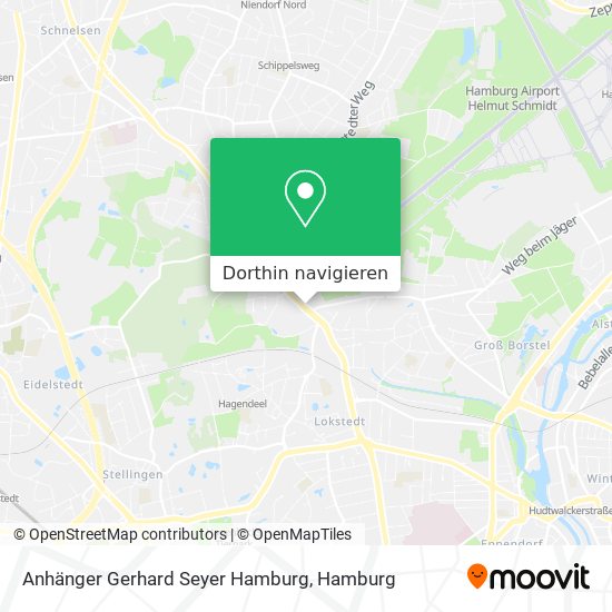 Anhänger Gerhard Seyer Hamburg Karte