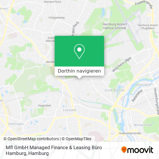 Mfl GmbH Managed Finance & Leasing Büro Hamburg Karte