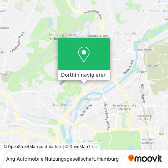 Ang Automobile Nutzungsgesellschaft Karte