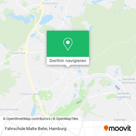 Fahrschule Malte Behn Karte