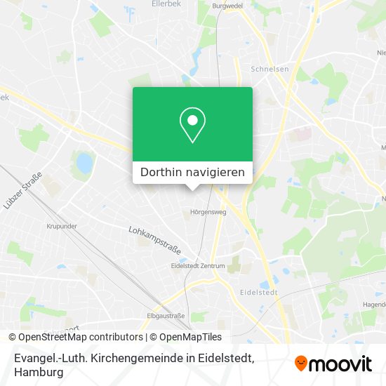 Evangel.-Luth. Kirchengemeinde in Eidelstedt Karte