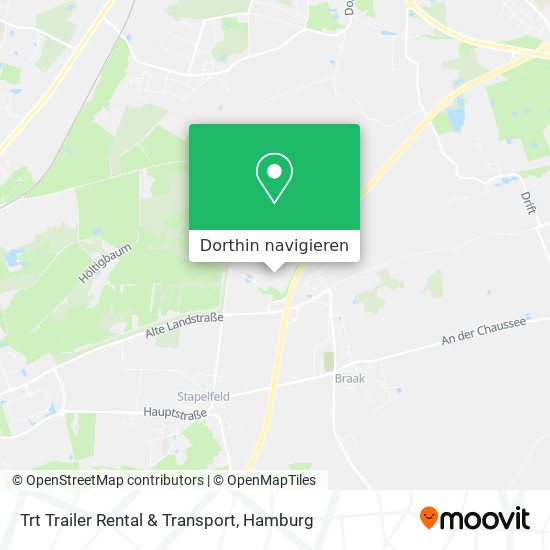 Trt Trailer Rental & Transport Karte