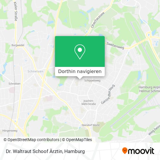 Dr. Waltraut Schoof Ärztin Karte