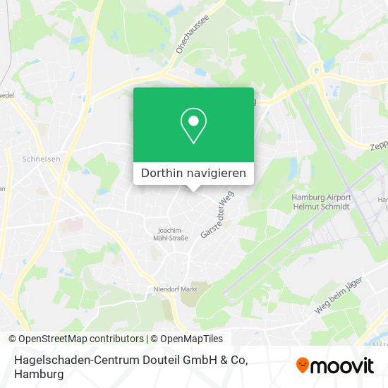 Hagelschaden-Centrum Douteil GmbH & Co Karte