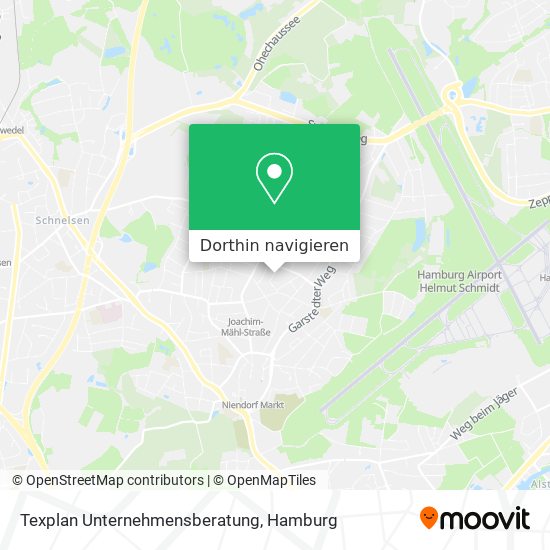 Texplan Unternehmensberatung Karte