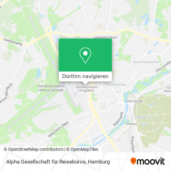 Alpha Gesellschaft für Reisebüros Karte