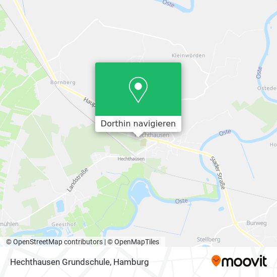 Hechthausen Grundschule Karte