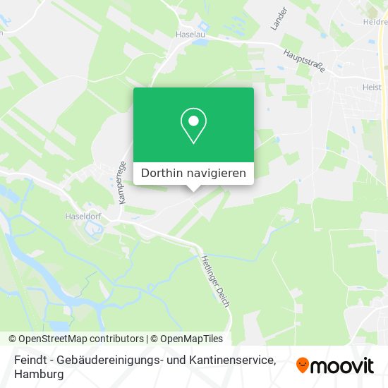 Feindt - Gebäudereinigungs- und Kantinenservice Karte