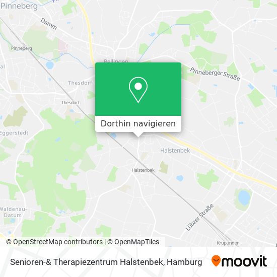 Senioren-& Therapiezentrum Halstenbek Karte