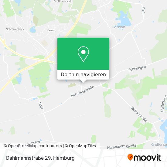 Dahlmannstraße 29 Karte