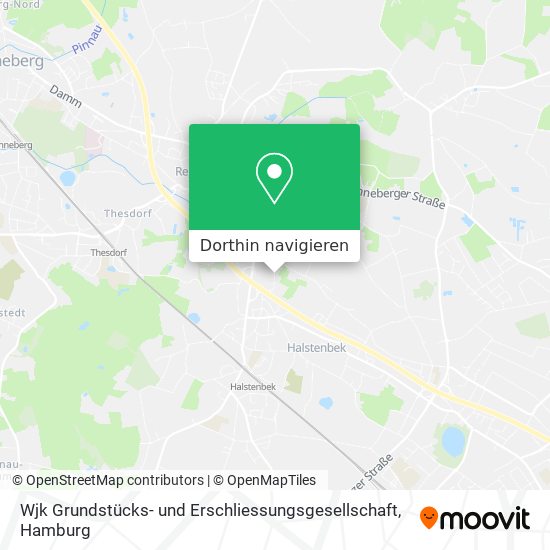 Wjk Grundstücks- und Erschliessungsgesellschaft Karte