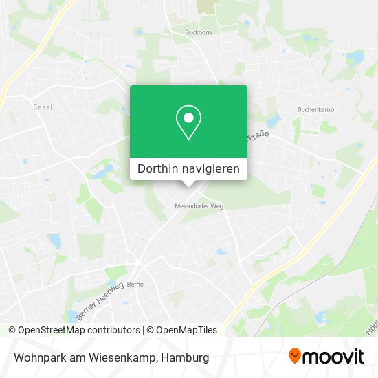 Wohnpark am Wiesenkamp Karte