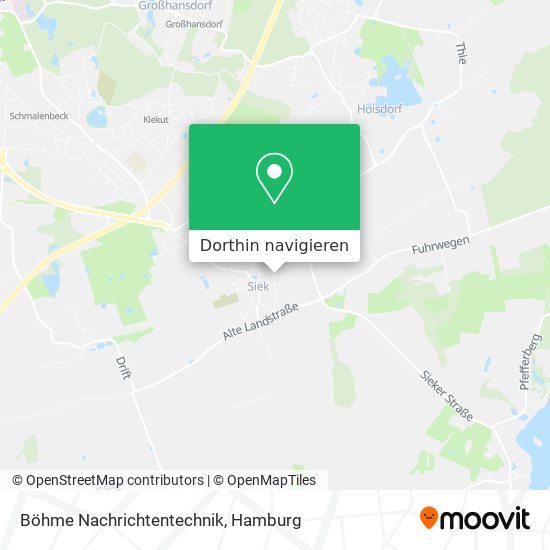 Böhme Nachrichtentechnik Karte