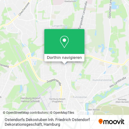 Ostendorfs Dekostuben Inh. Friedrich Ostendorf Dekorationsgeschäft Karte