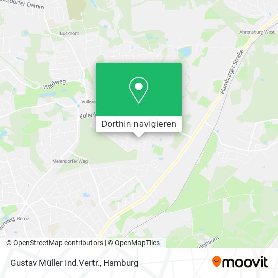 Gustav Müller Ind.Vertr. Karte