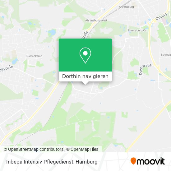 Inbepa Intensiv-Pflegedienst Karte