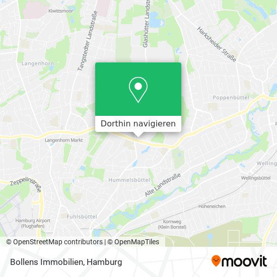 Bollens Immobilien Karte