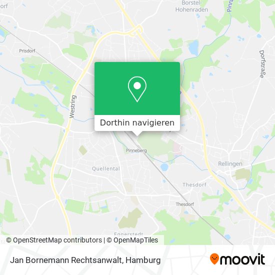Jan Bornemann Rechtsanwalt Karte