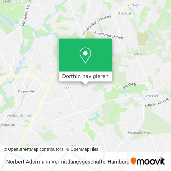 Norbert Adermann Vermittlungsgeschäfte Karte