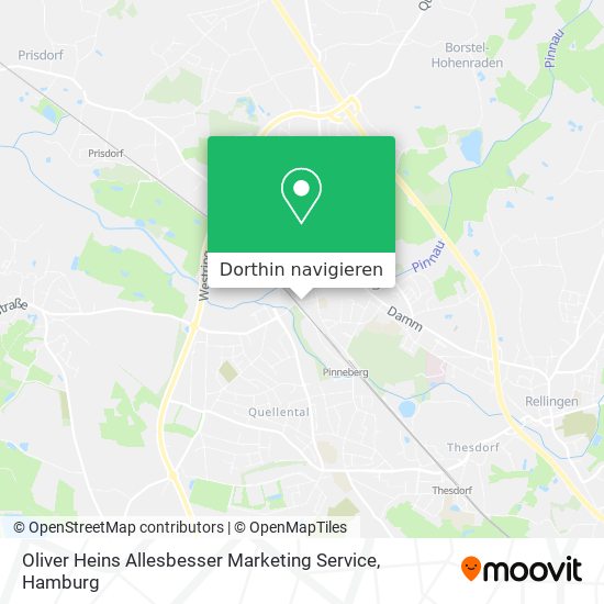 Oliver Heins Allesbesser Marketing Service Karte