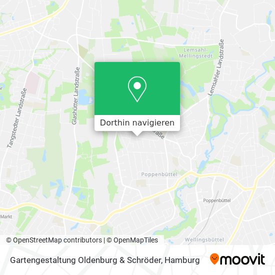 Gartengestaltung Oldenburg & Schröder Karte