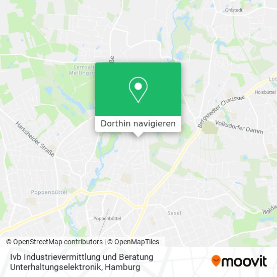 Ivb Industrievermittlung und Beratung Unterhaltungselektronik Karte