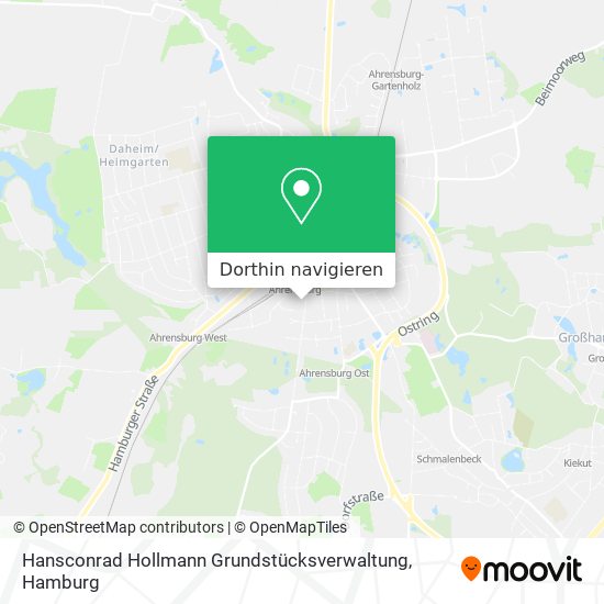 Hansconrad Hollmann Grundstücksverwaltung Karte