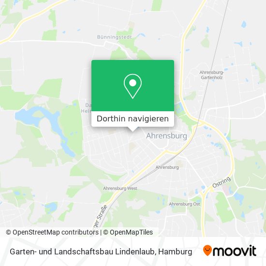 Garten- und Landschaftsbau Lindenlaub Karte