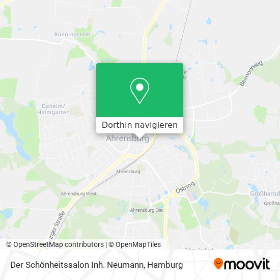 Der Schönheitssalon Inh. Neumann Karte
