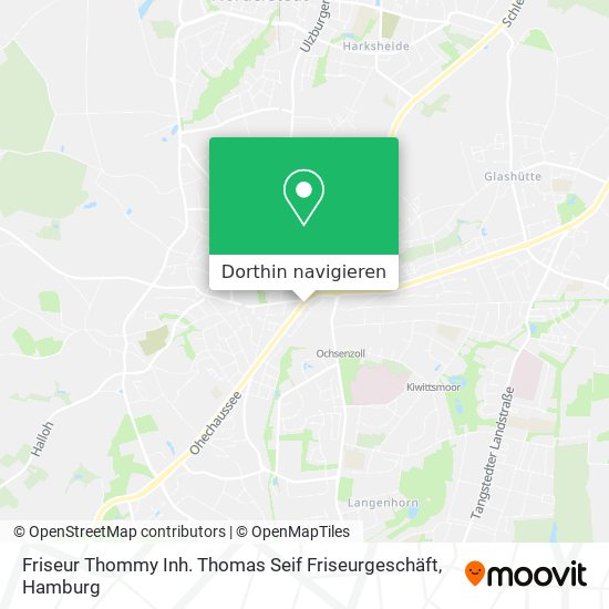 Friseur Thommy Inh. Thomas Seif Friseurgeschäft Karte