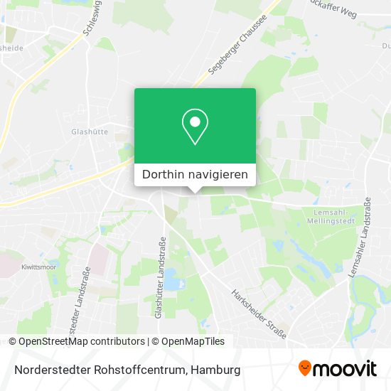 Norderstedter Rohstoffcentrum Karte