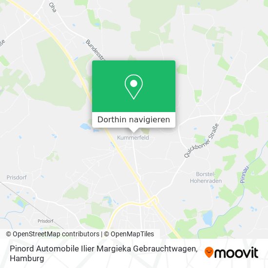 Pinord Automobile Ilier Margieka Gebrauchtwagen Karte