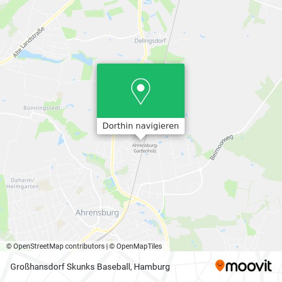 Großhansdorf Skunks Baseball Karte