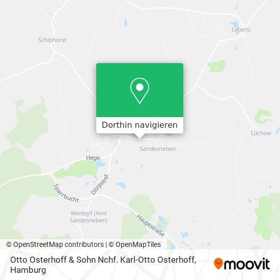 Otto Osterhoff & Sohn Nchf. Karl-Otto Osterhoff Karte