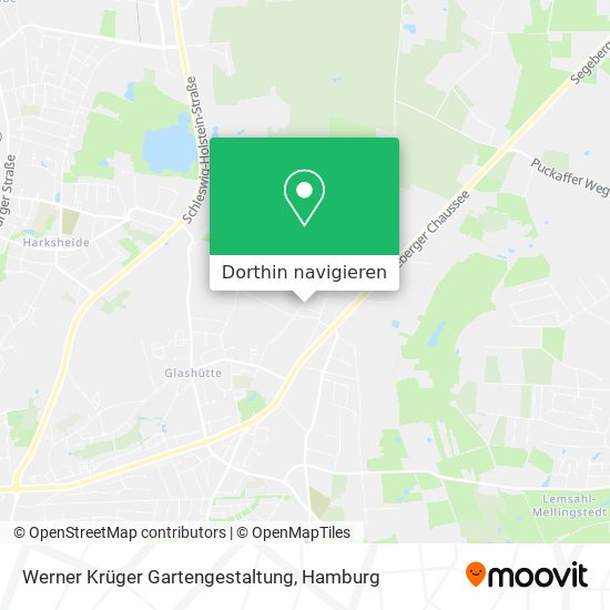 Werner Krüger Gartengestaltung Karte