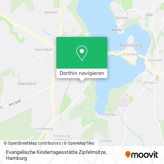 Evangelische Kindertagesstätte Zipfelmütze Karte
