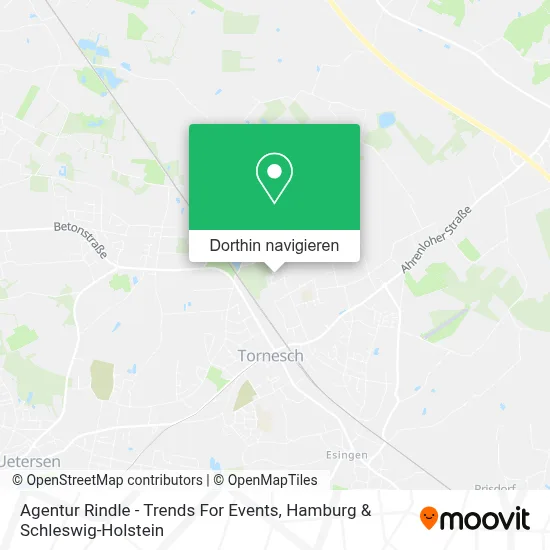 Agentur Rindle - Trends For Events Karte