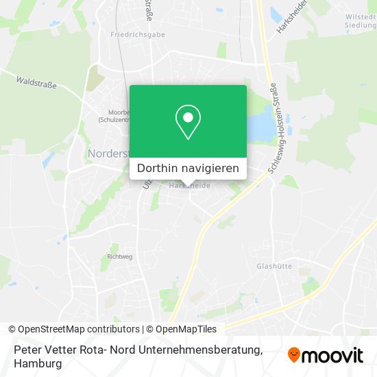 Peter Vetter Rota- Nord Unternehmensberatung Karte