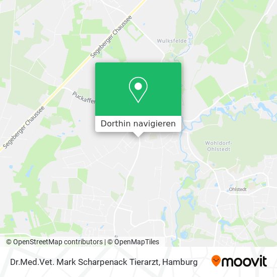 Dr.Med.Vet. Mark Scharpenack Tierarzt Karte