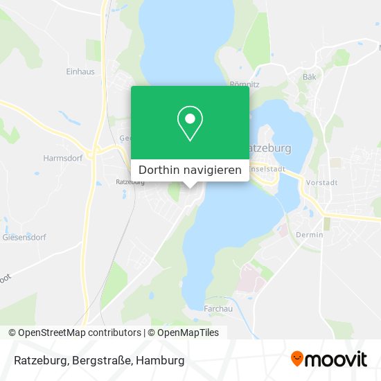 Ratzeburg, Bergstraße Karte