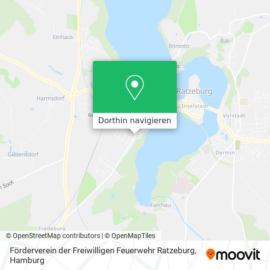 Förderverein der Freiwilligen Feuerwehr Ratzeburg Karte