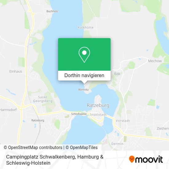 Wie komme ich mit Bus oder Bahn nach Campingplatz Schwalkenberg in  Schleswig-Holstein?